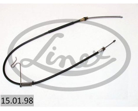 Traction cable, parking brake