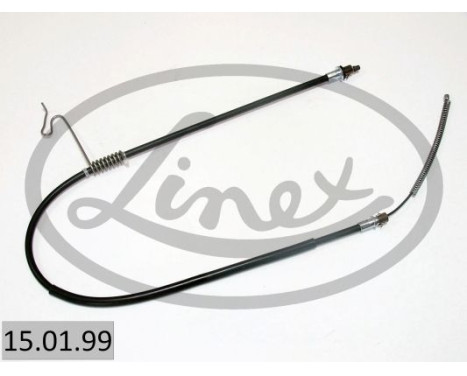 Traction cable, parking brake