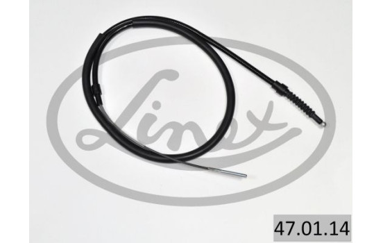 Traction cable, parking brake