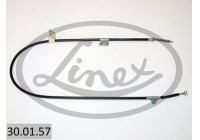 Traction cable, parking brake