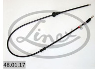 Traction cable, parking brake