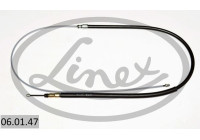 Traction cable, parking brake