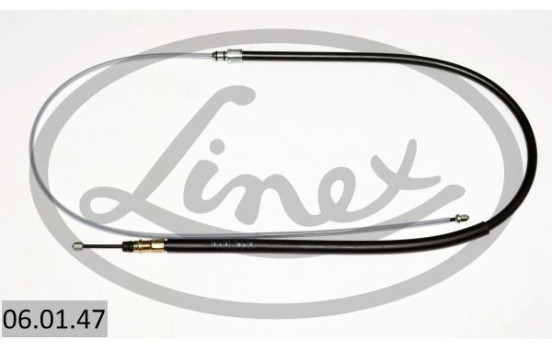 Traction cable, parking brake