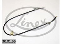 Traction cable, parking brake