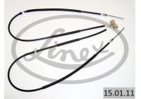 Traction cable, parking brake