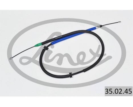 Traction cable, parking brake