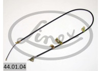 Traction cable, parking brake