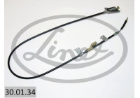 Traction cable, parking brake