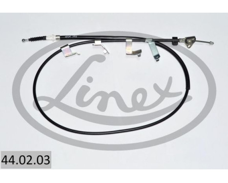 Traction cable, parking brake