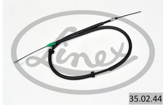 Traction cable, parking brake