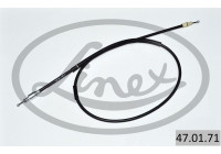 Traction cable, parking brake