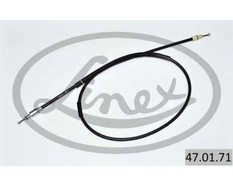 Traction cable, parking brake