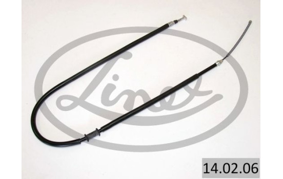 Traction cable, parking brake