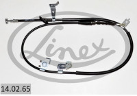 Traction cable, parking brake