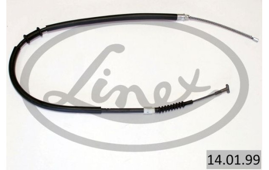 Traction cable, parking brake