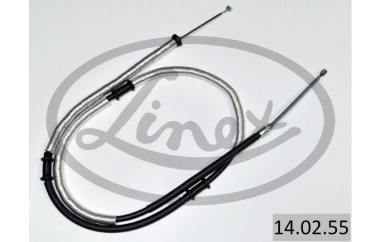 Traction cable, parking brake