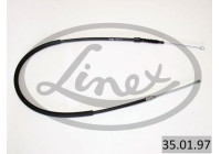 Traction cable, parking brake