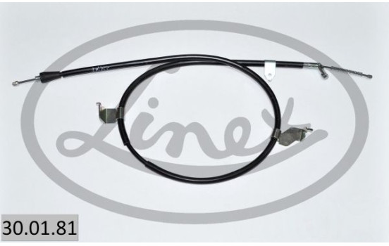 Traction cable, parking brake