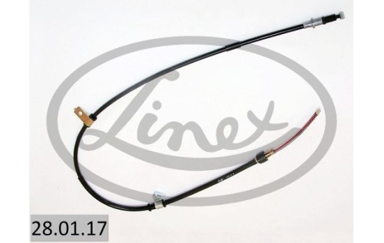 Traction cable, parking brake