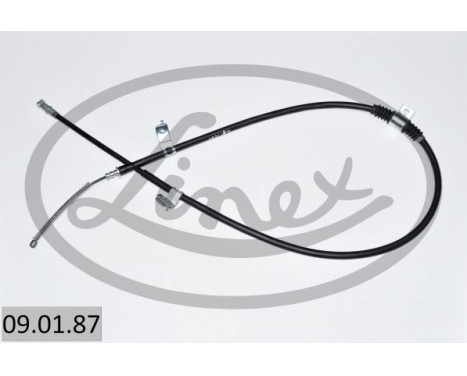 Traction cable, parking brake