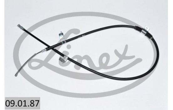 Traction cable, parking brake