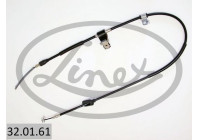 Traction cable, parking brake