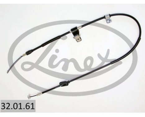 Traction cable, parking brake