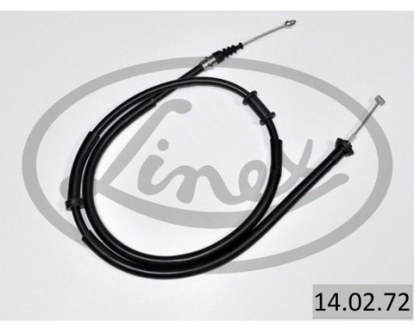 Traction cable, parking brake