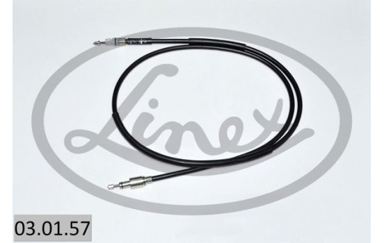 Traction cable, parking brake