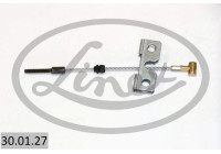 Traction cable, parking brake