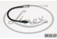 Traction cable, parking brake