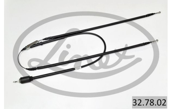 Traction cable, parking brake