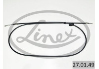 Traction cable, parking brake