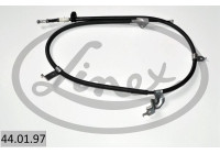 Traction cable, parking brake