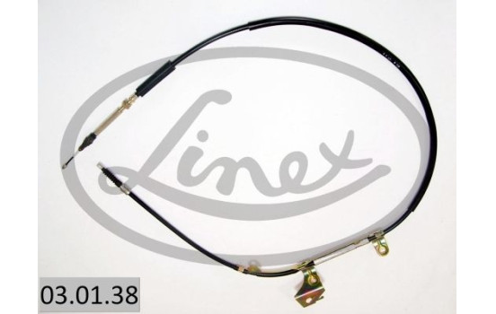 Traction cable, parking brake