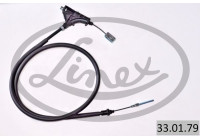 Traction cable, parking brake