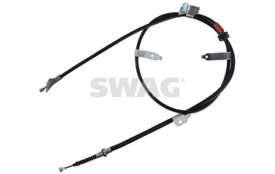 Traction cable, parking brake