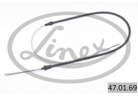 Traction cable, parking brake