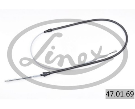 Traction cable, parking brake