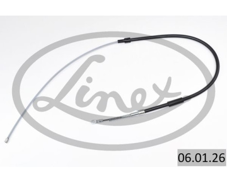 Traction cable, parking brake