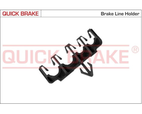 Holder, brake line WD Quick Brake