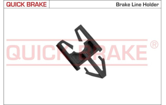 Holder, brake line XA Quick Brake