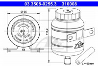 Expansion Tank, brake fluid