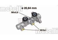 Master brake cylinder