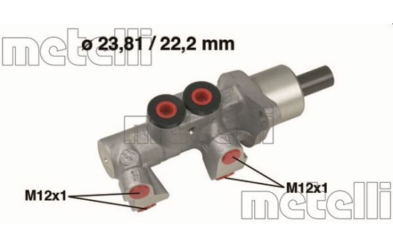 Master brake cylinder