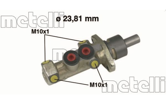 Master brake cylinder