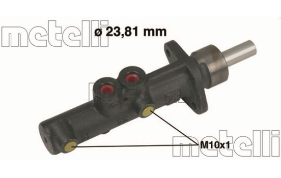 Master brake cylinder