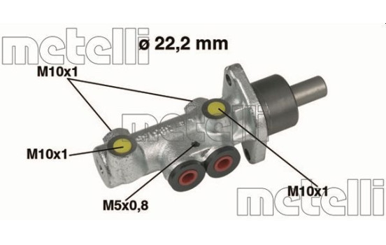 Master brake cylinder