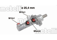 Master brake cylinder