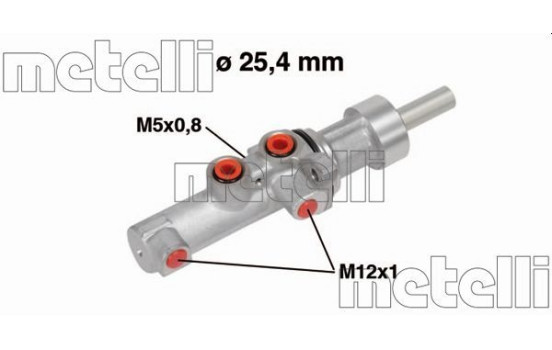 Master brake cylinder